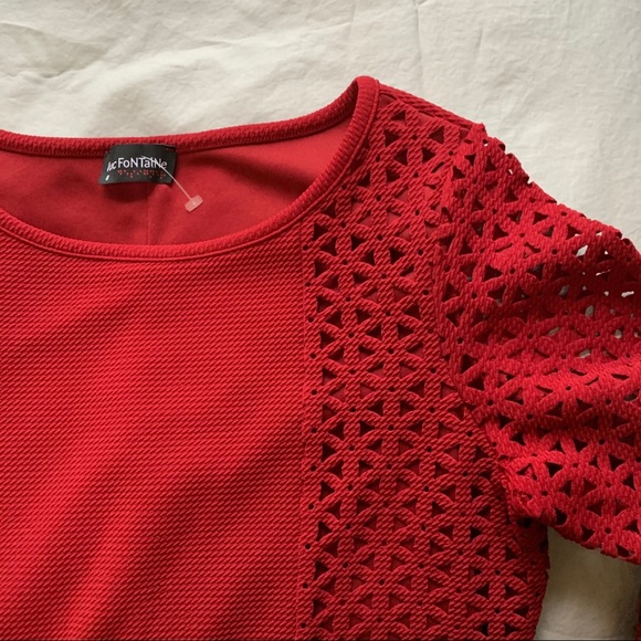 Luc Fontaine Red Tunic - Picture 3 of 7